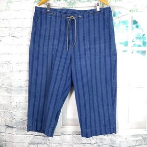 Ralph Lauren capri bermuda jeans Sz 16 W
